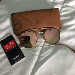 Ray Ban Round Double Bridge Sunglasses